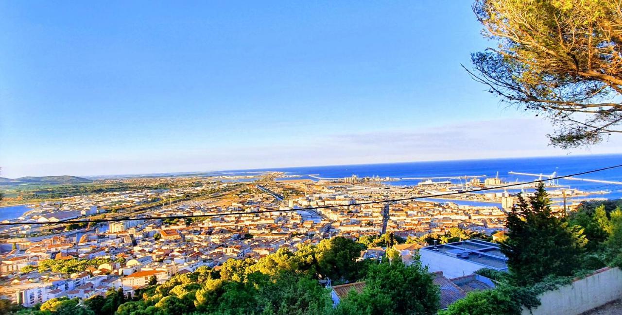 Le Rouquier Studio Terrasse, Vue Exceptionnelle, Climatisation Sète Kültér fotó
